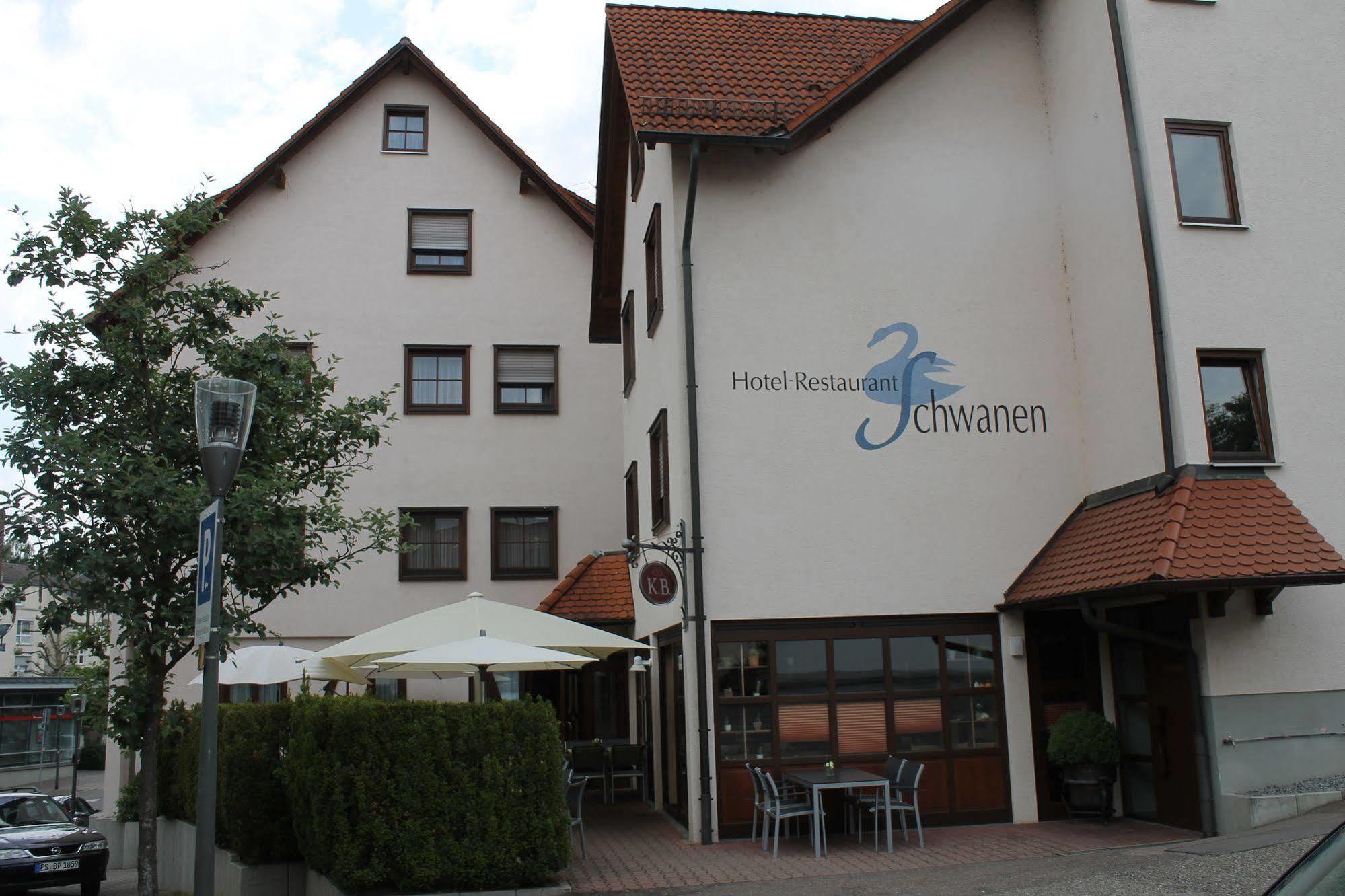 Hotel Schwanen Köngen Exterior foto